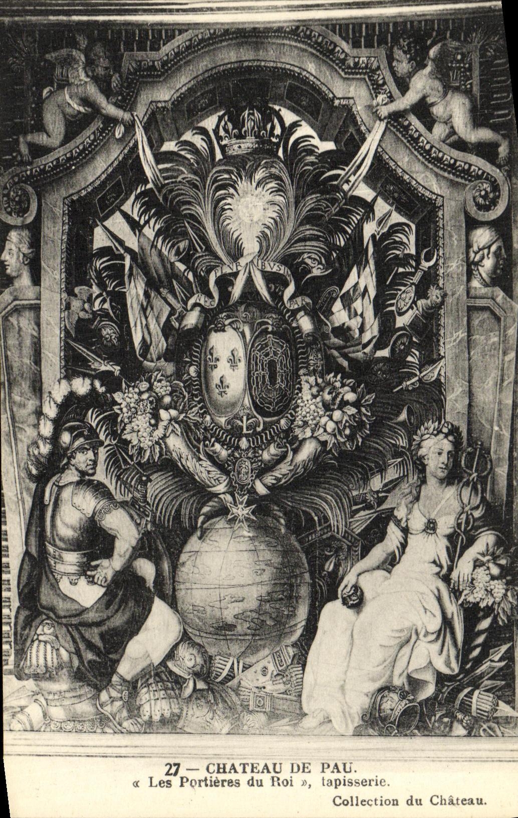 Château de Pau — Les Portières du Roi, tapisserie — Collection du Château