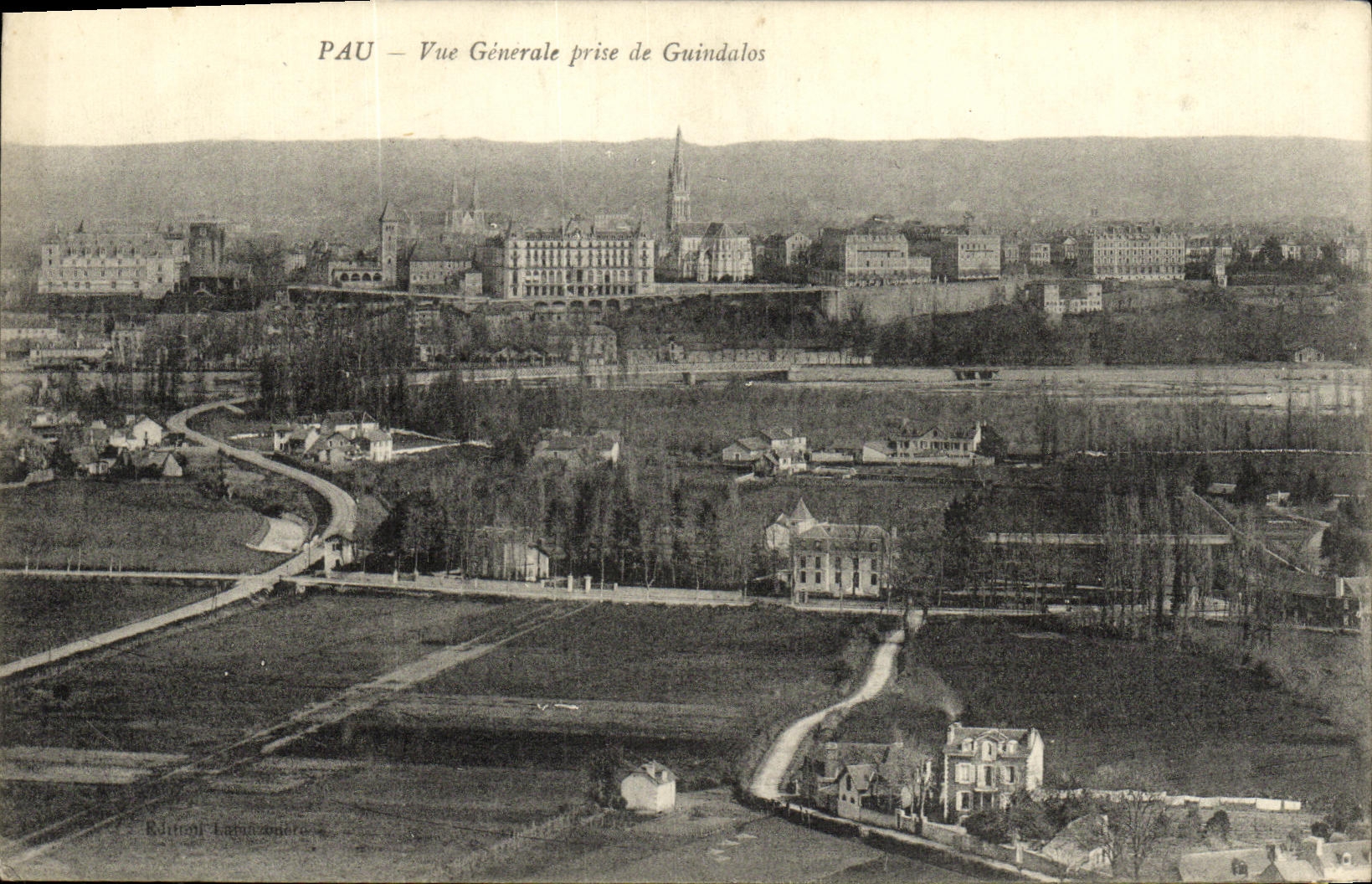 CPA Pau Vue Generale prise de Guindalos