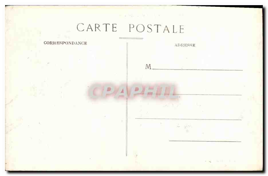 CPA Pau Vue Generale prise de Guindalos — Rückseite