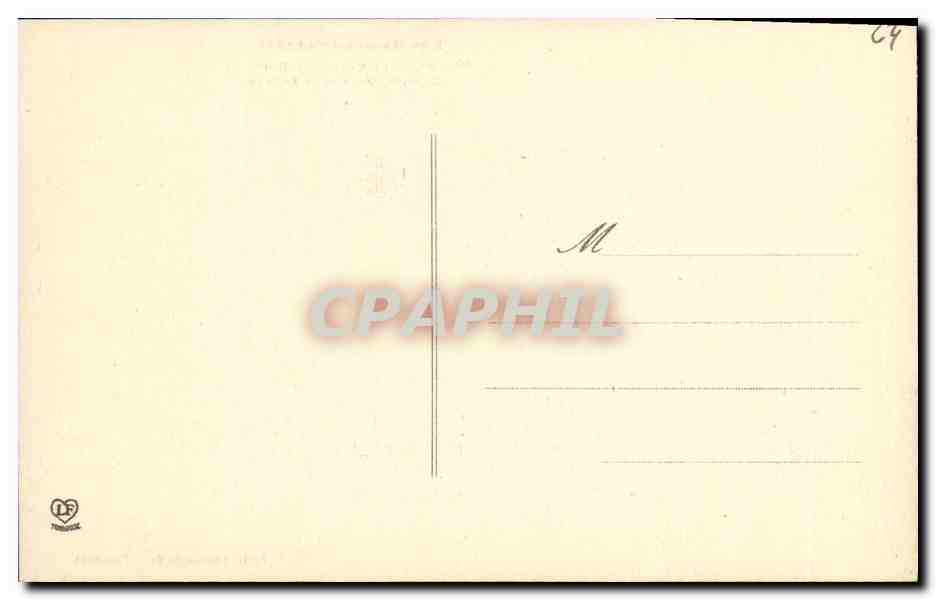 CPA Pau Basses pyrenees Le Chateau Henri IV Donjon Facade et entree — Verso