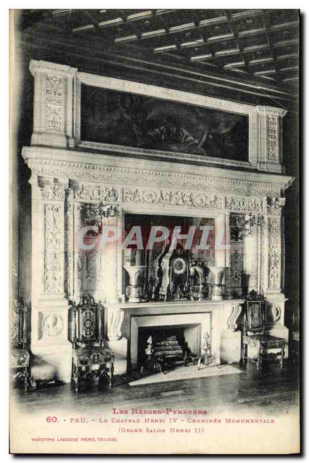 Le Château Henri IV - Grand Salon Henri IV - Les Basses-Pyrénées