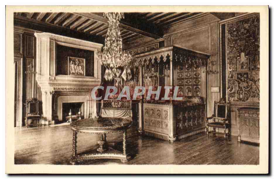 CPA Pau Le Chateau La Chambre et le Berceau de Henri IV