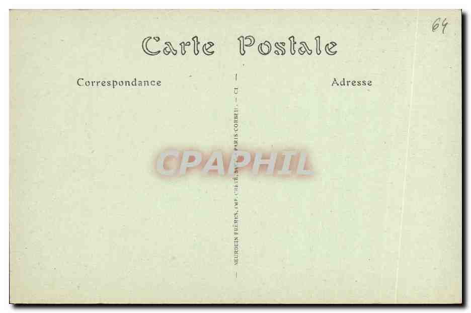 CPA Pau Le Palais d Hiver le Palmarium — Rückseite