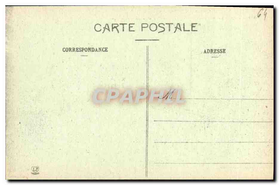 Pau - Le Nouveau Funiculaire et la Montée de la Gare - Hôtel de France — Verso