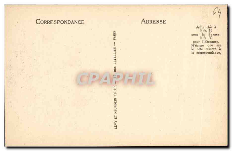 PAU - Le Funiculaire et l'Hôtel de France - SELECTA — Verso