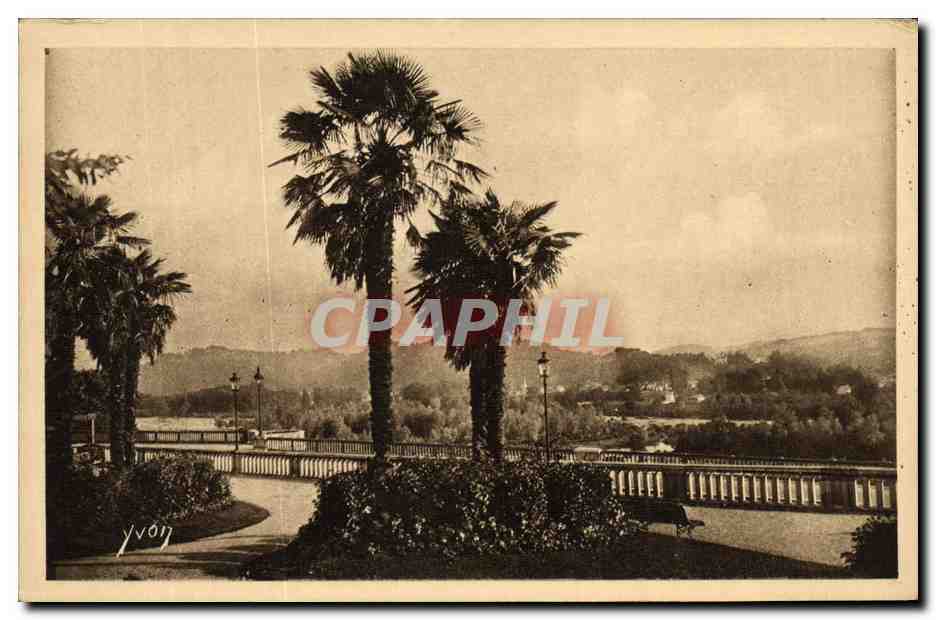 Pau — Vue générale sur la Chaîne des Pyrénées — Édition d'Art YVON, Paris