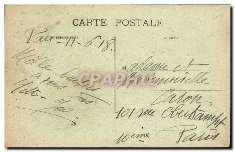 Pau — Funiculaire — Carrandie, éditeur, Pau — Rückseite