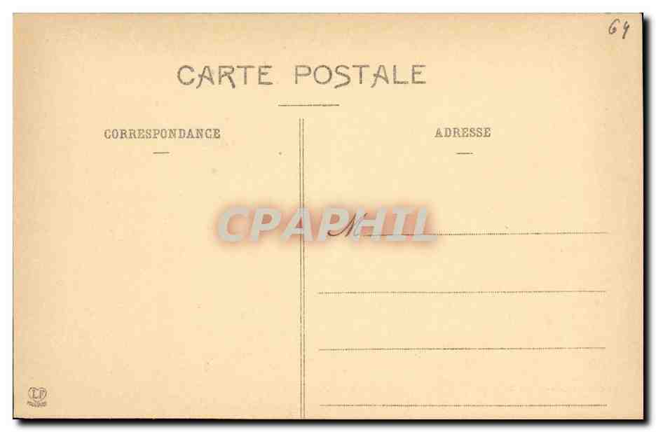 CPA Pau Le Gave Et Les Pyrenees Vue De La Place Royale — Verso
