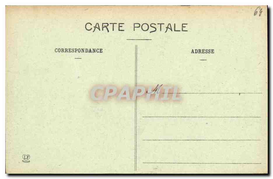 Pau - Kathedrale Saint-Jacques und Zivilgericht — Phototype La Roche, n°31 — Rückseite