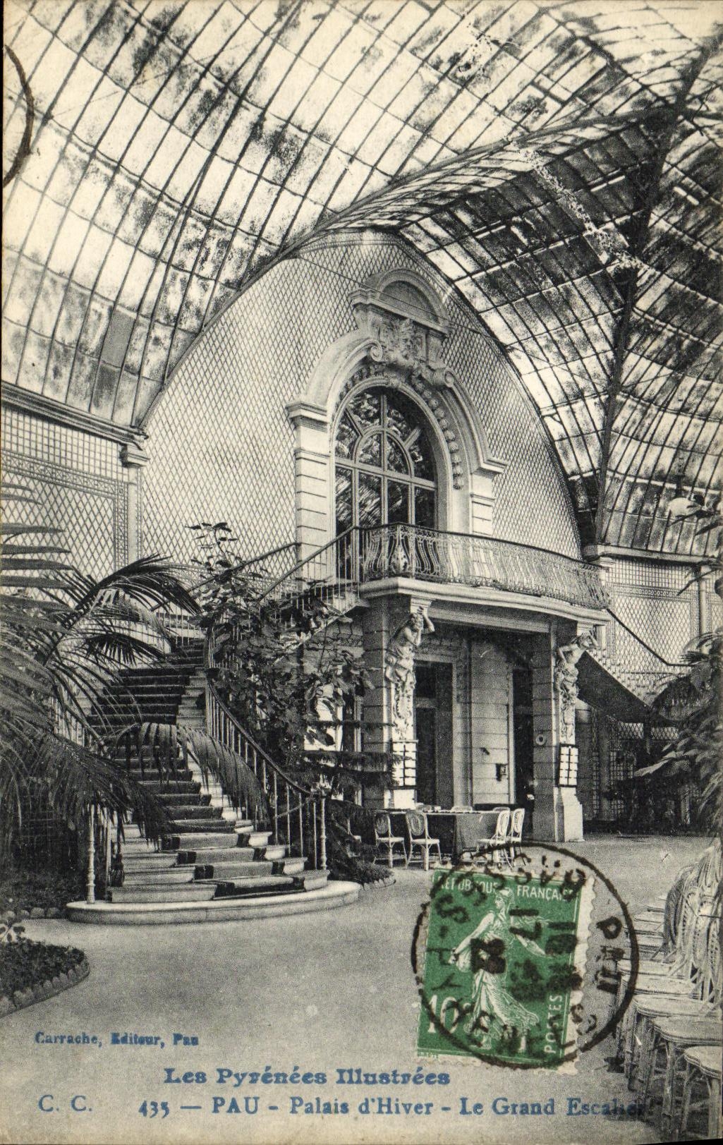PAU - Palais d'Hiver - Le Grand Escalier — Carrache, Éditeur, Pau