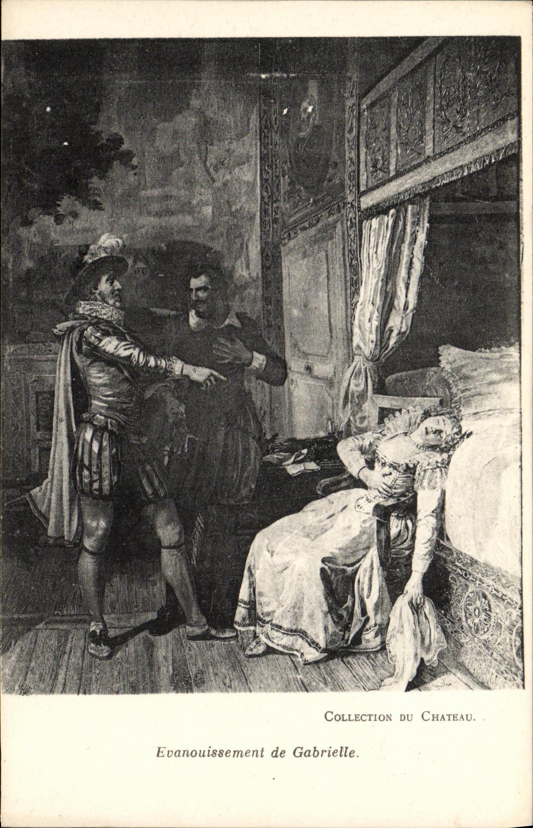 Evanouissement de Gabrielle — Collection du Château