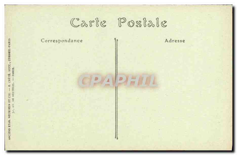 Evanouissement de Gabrielle — Collection du Château — Rückseite