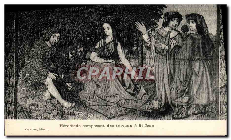 CPA Pau Herodiade Composant des Travaux a St Jean