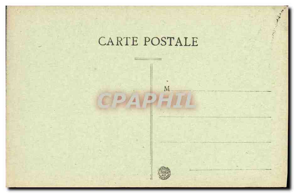 CPA Pau Herodiade Composant des Travaux a St Jean — Verso