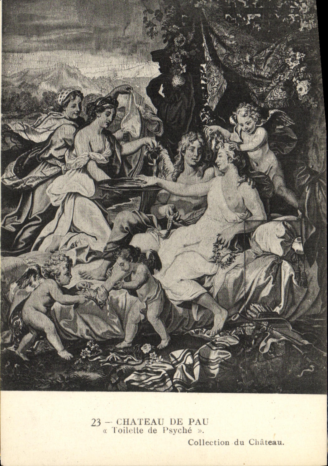 Schloss Pau — « Toilette de Psyché » — Sammlung des Schlosses