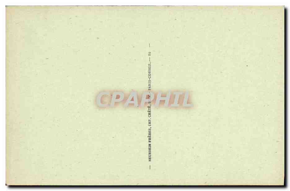 CPA Pau Chateau Tapisserie Psyche — Verso