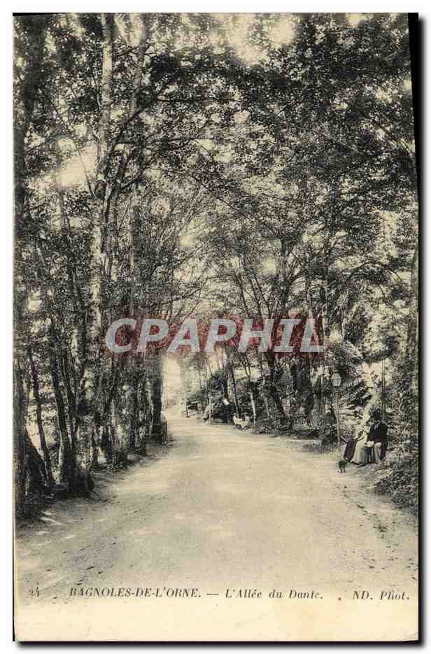 Bagnolles-de-l'Orne — De Danteallee — ND. Fot.