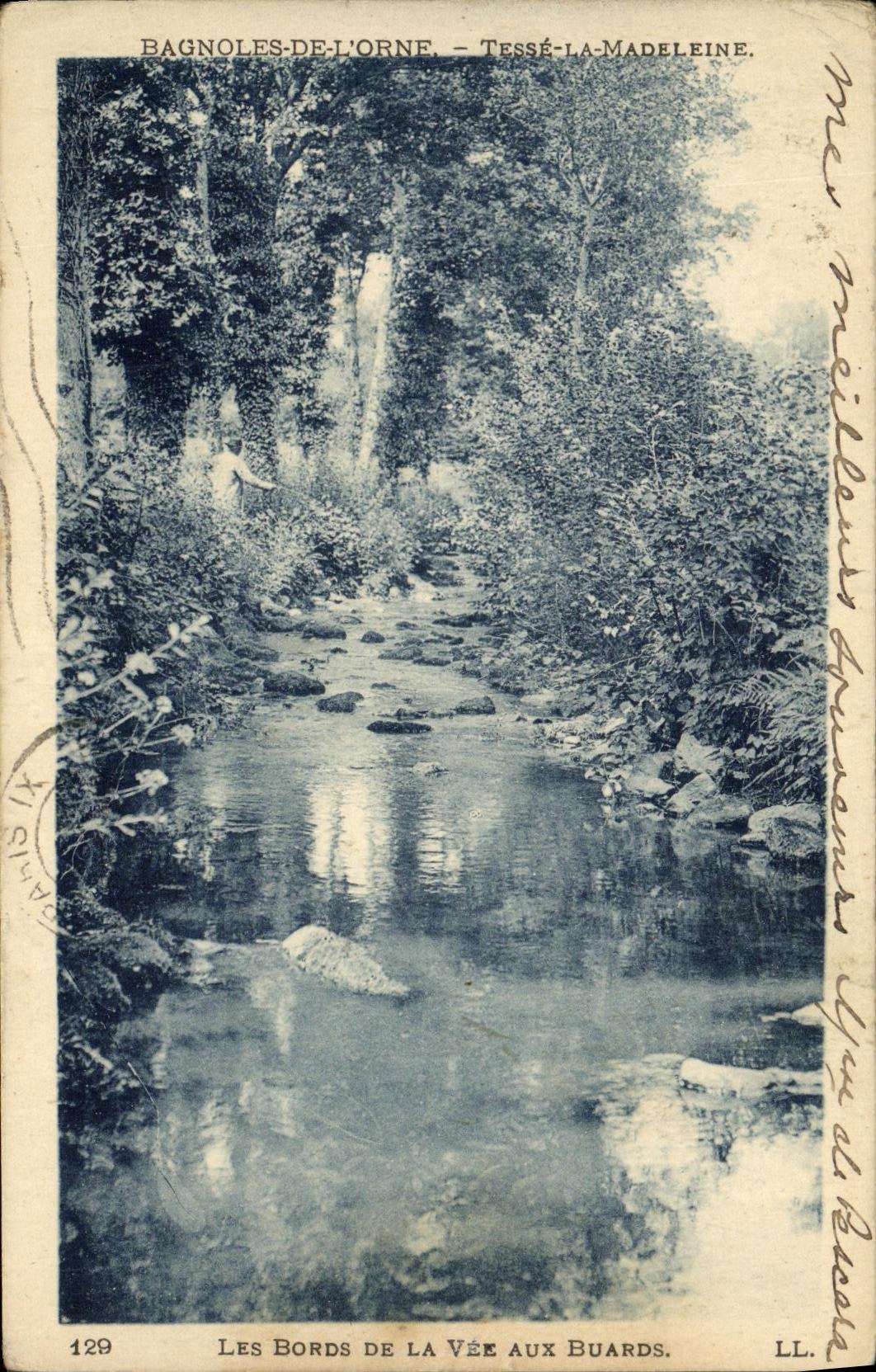 Bagnolles-de-l'Orne — Tessé-la-Madeleine. I bordi della Vée ai Buardrs — LL. n° 129