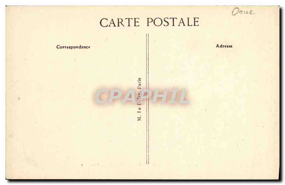 BAGNOLES-DE-L'ORNE — Het Hotel des Thermes — uitgever B-D — Achterkant