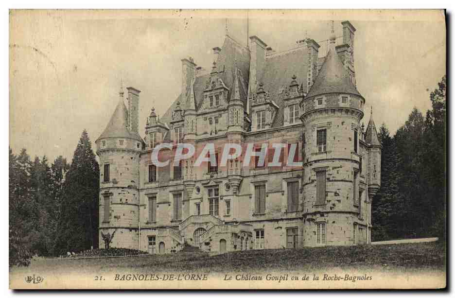 Bagnolés-de-l'Orne — Le Château Goupil ou de la Roche-Bagnolés — BLD, n°21