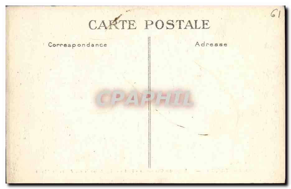 CPA Bagnoles De L Orne Auberge des Charmettes Jardin et Facade — Verso