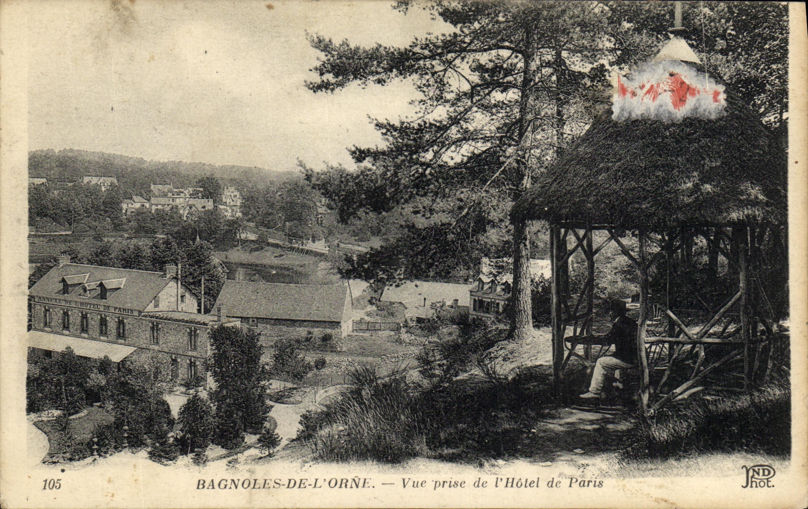 Bagnoles-de-l'Orne — Ansicht vom Hôtel de Paris — Anciens Star, Neuilly-en-Paris