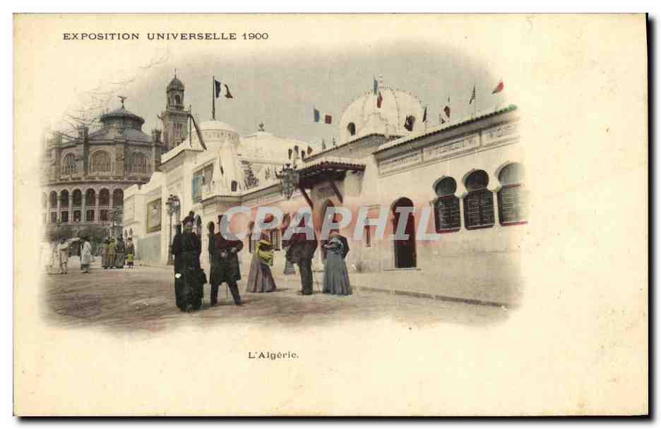 CPA Paris L Algerie Exposition universelle 1900
