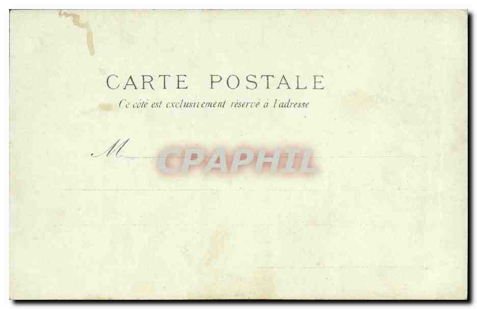 CPA Paris L Algerie Exposition universelle 1900 — Verso