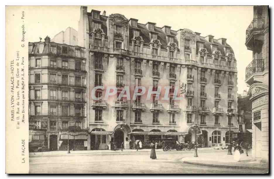 CPA Paris Lyon Palace Hotel Rue de Lyon 