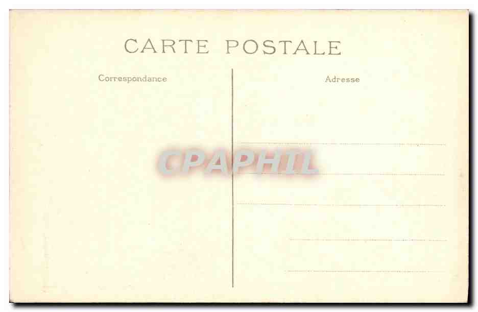 CPA Paris Lyon Palace Hotel Rue de Lyon  — Rückseite