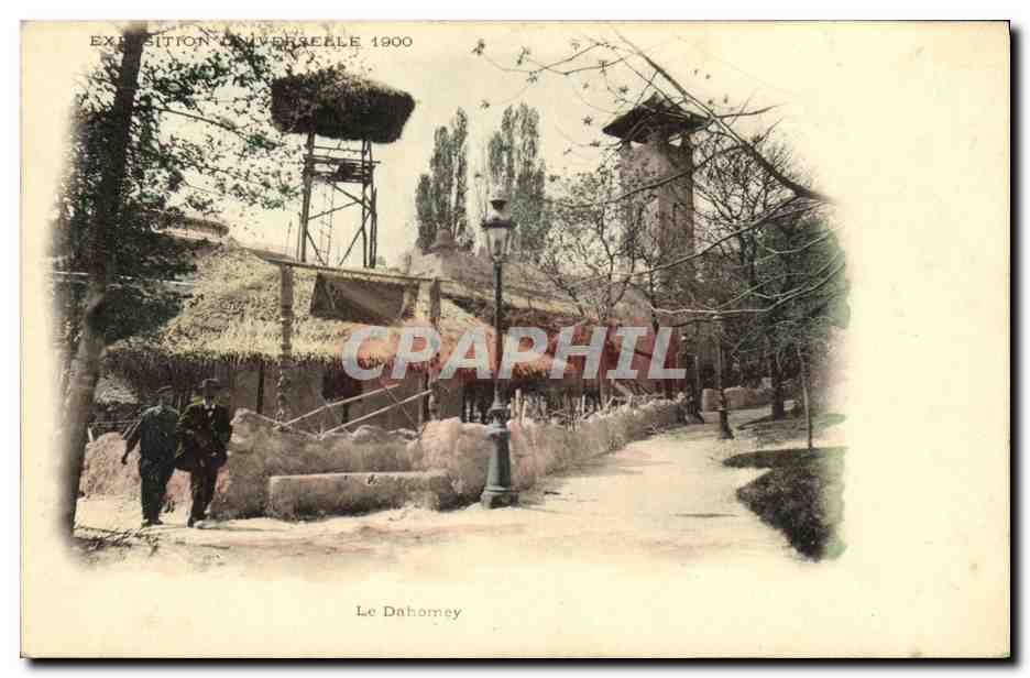 Exposition d'Ussy 1900 — Le Dahomey — éditeur non visible