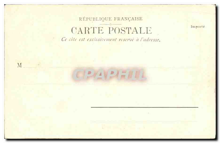 CPA Paris Les grands Boulevards — Verso