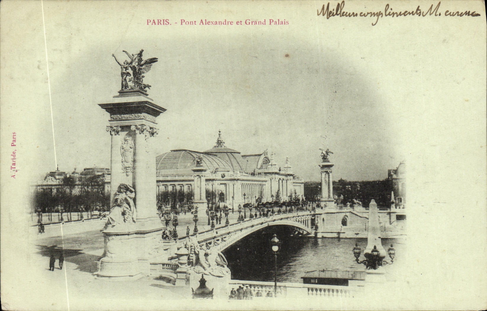 CPA Paris Pont Alexandre et Grand Palais