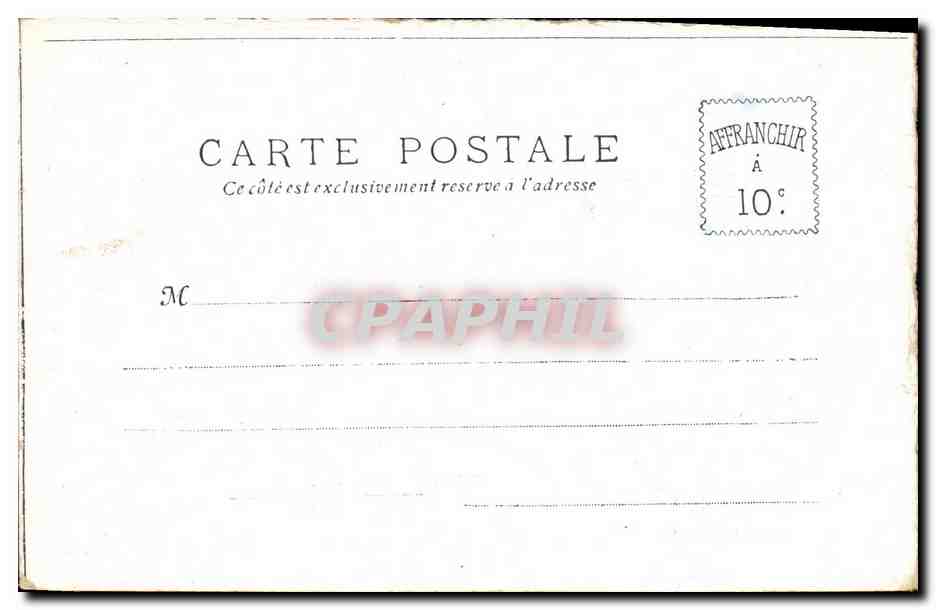 CPA ParisTheatre De La Gaite Charlotte Descortal Vitu — Verso