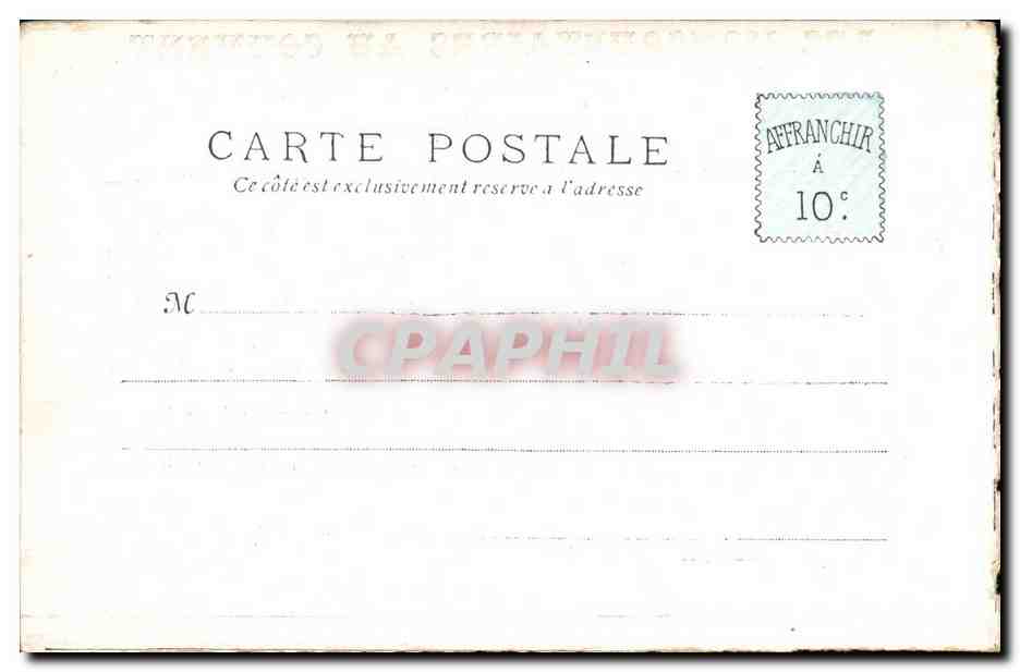 CPA Paris Les Mousquetaires Au Couvent Louis Varney Le compositeur  — Verso