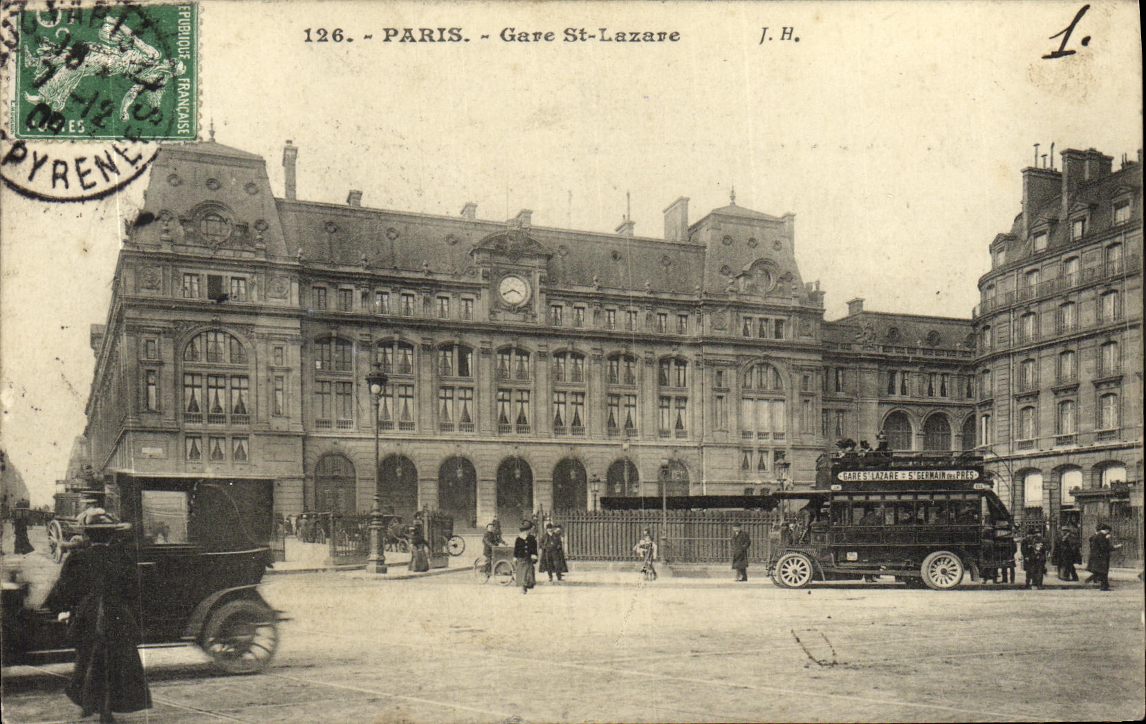 CPA Paris Gave St Lazare