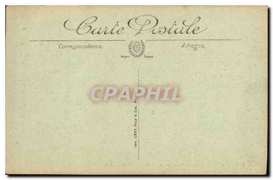 CPA Paris L Opera et la Station du Metropolitain Metro — Verso