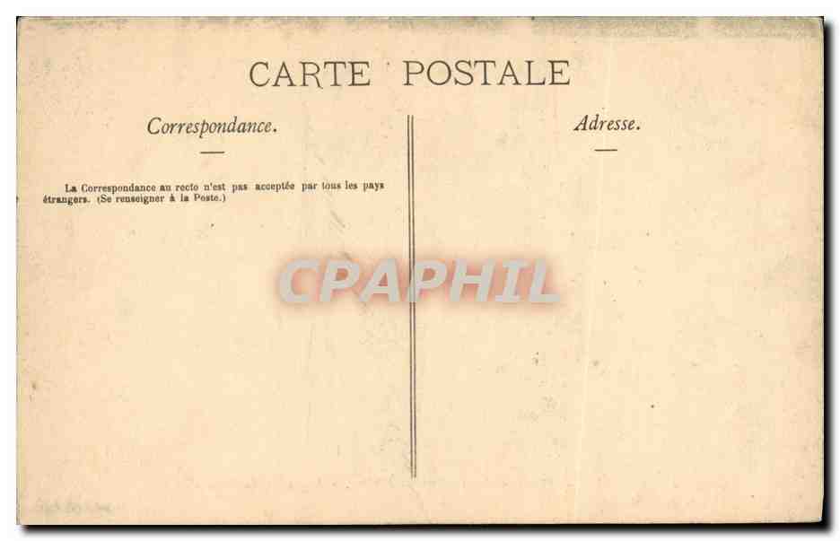 CPA Paris Jardin des plantes Algazelle du Senegal  — Rückseite