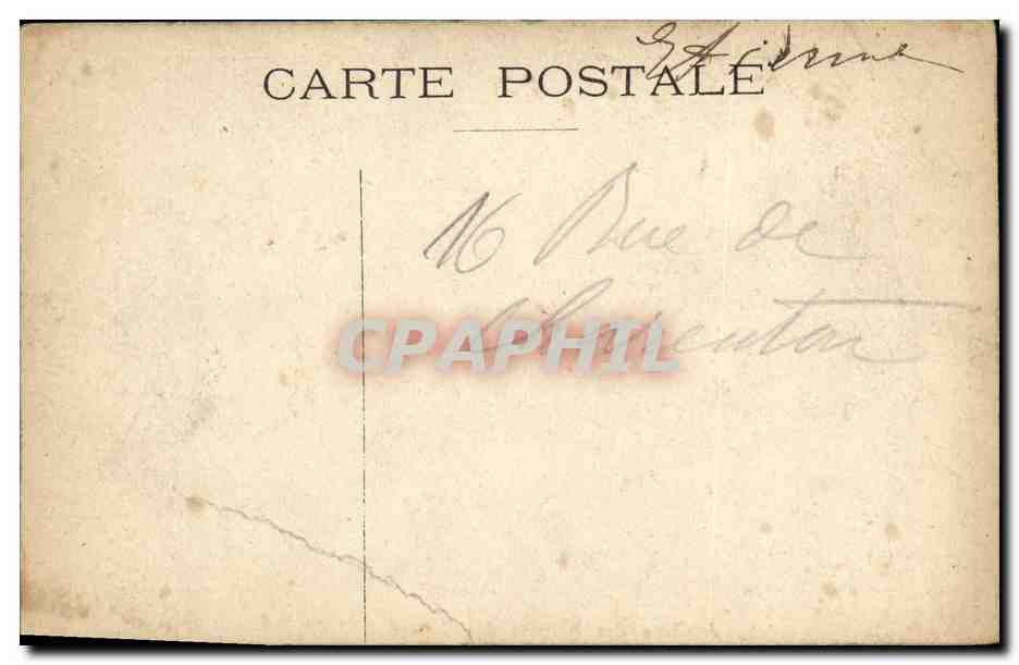 CPA Paris Ateliers des mutiles des bijoux Delta — Rückseite