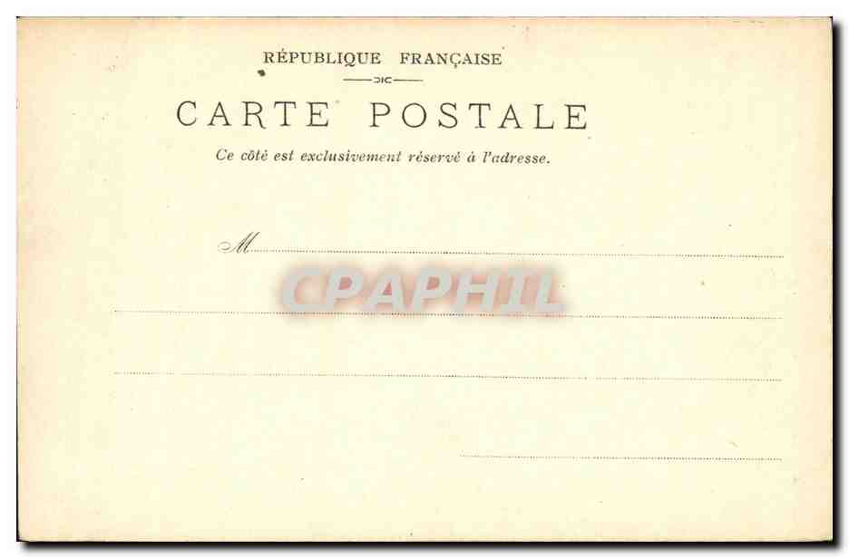 Weltausstellung 1889 — Pavillon der Ausstellung, Paris — Verlag: Paris, Chanoine — Rückseite