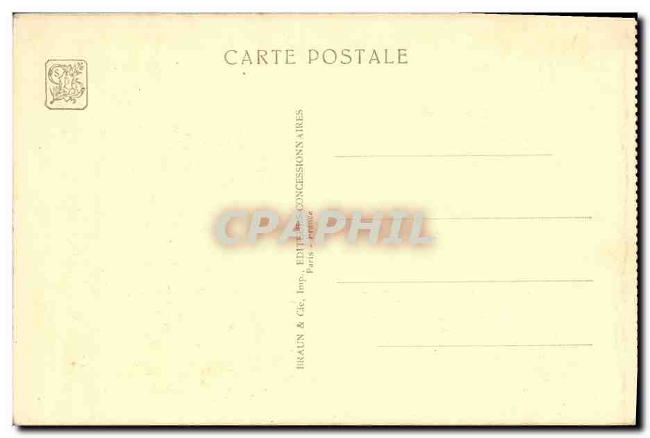 CPA Cite internationale des informations Exposition coloniale internationale 1931 — Rückseite