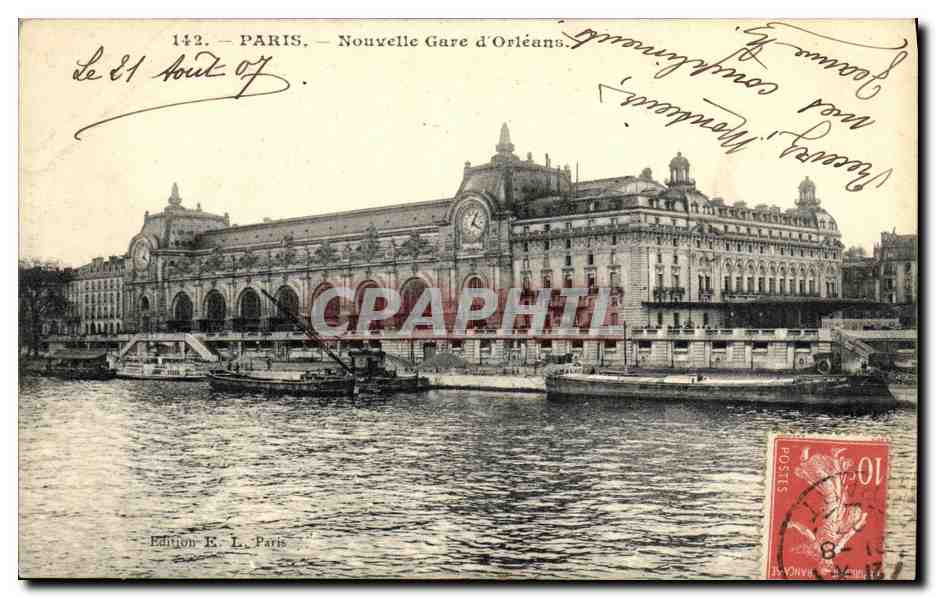 CPA Paris Nouvelle Gare d Orleans