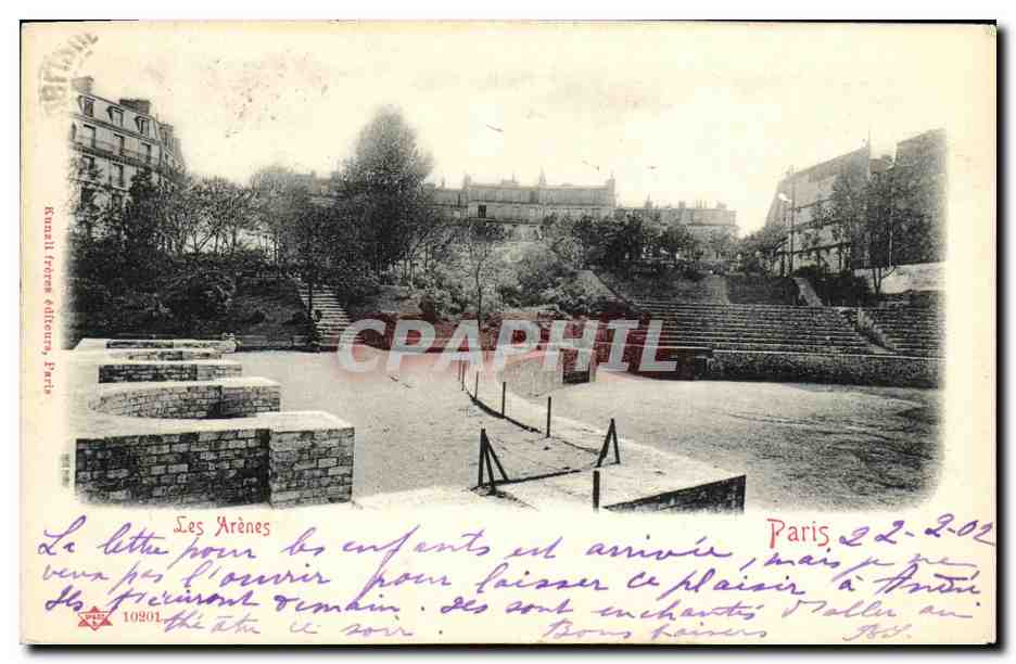 CPA Paris Les Arenes
