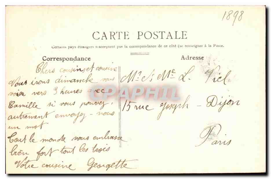 CPA Paris Bois de Boulogne Entirons de Longchamps  — Verso