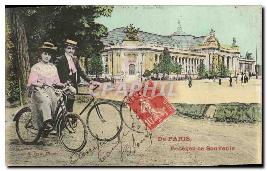 Paris — Le Grand Palais — De A. Paris, Dépôt