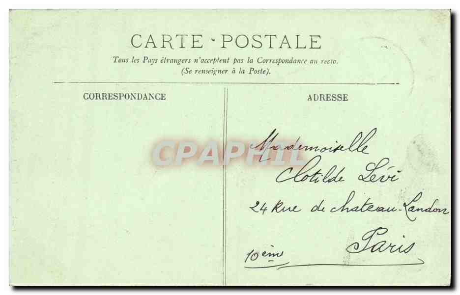 CPA Compiegne Place de L Hotel de Ville — Rückseite