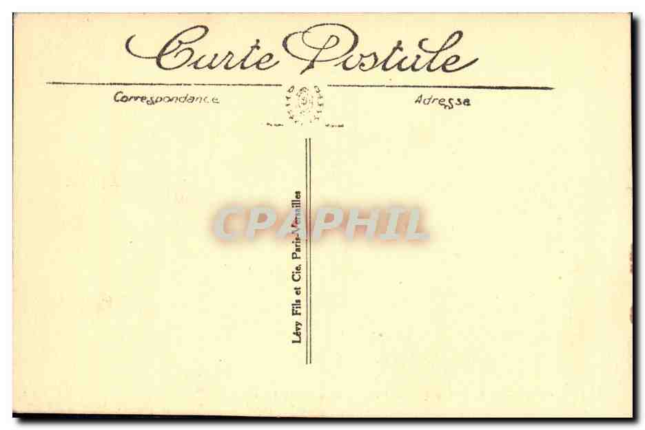 CPA Compiegne Vue dans le Parc — Verso