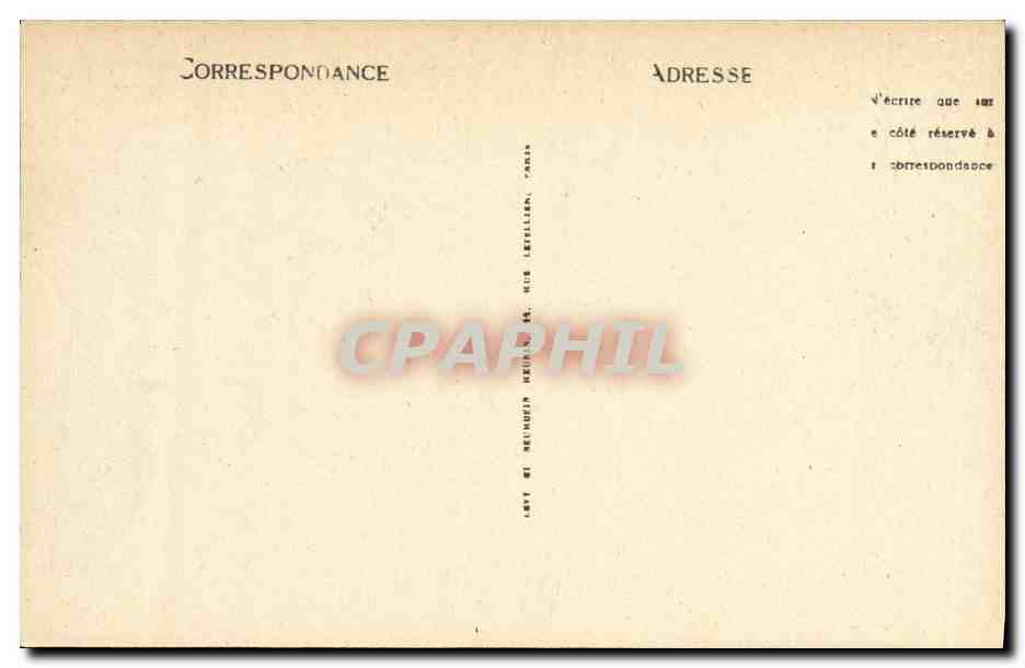 CPA Compiegne Place de L Hotel de Ville  — Verso