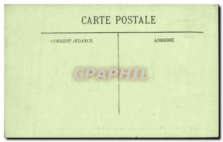 Compiègne — Perspective du Château sur le Parc — LL. — N° 143 — Rückseite
