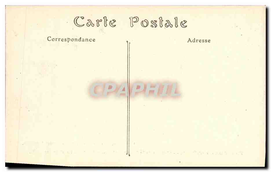 CPA Compiegne Foret De Clairiere de la Victoire 11 novembre 1918 La pierre tombale — Verso